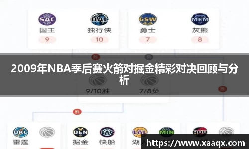 2009年NBA季后赛火箭对掘金精彩对决回顾与分析